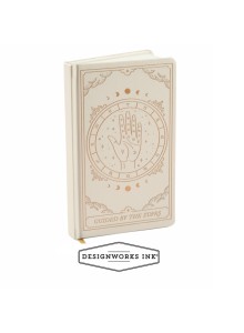 JB85-2214EU Bookcloth hardcover journal off white - zodiac